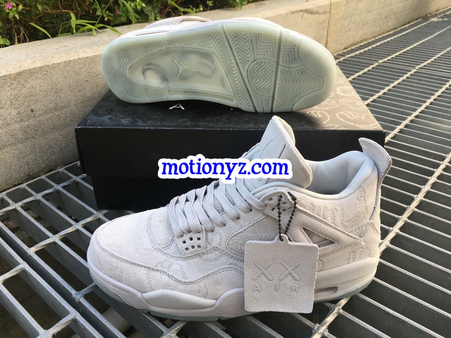 Kaws x Air Jordan 4 Creamy White